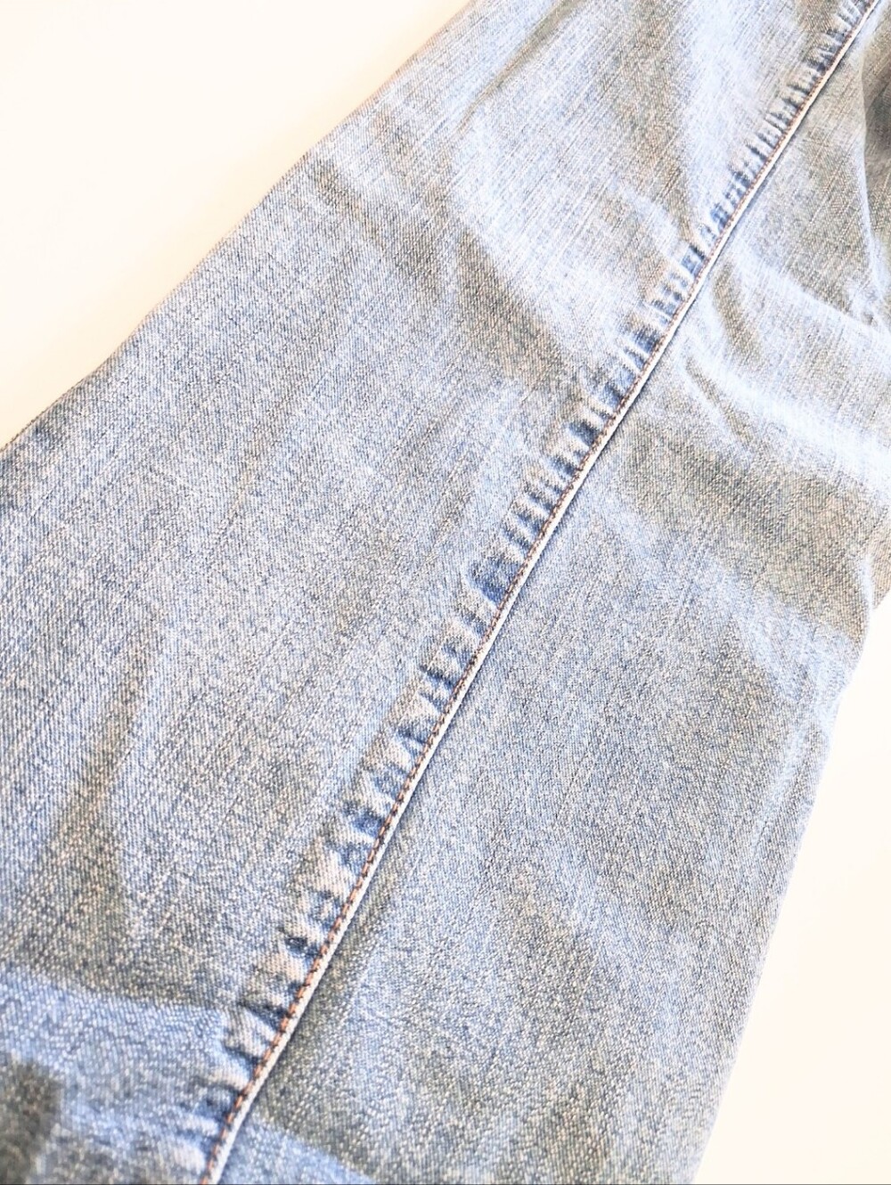Rare Y2K Vintage AG Adriano Goldschmiel The Cupid Button Fly Light Denim Jeans - Picture 16 of 16